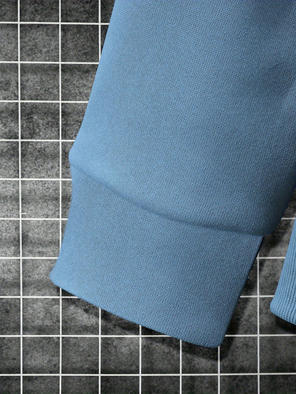 2-Piece Mens Balance Graphic Print Sweatshirt & Sweatpants Set - Sweatsuits with Loose Crew Neck, Drawstring Waist, Long Sleeve, and Outdoor Comfort